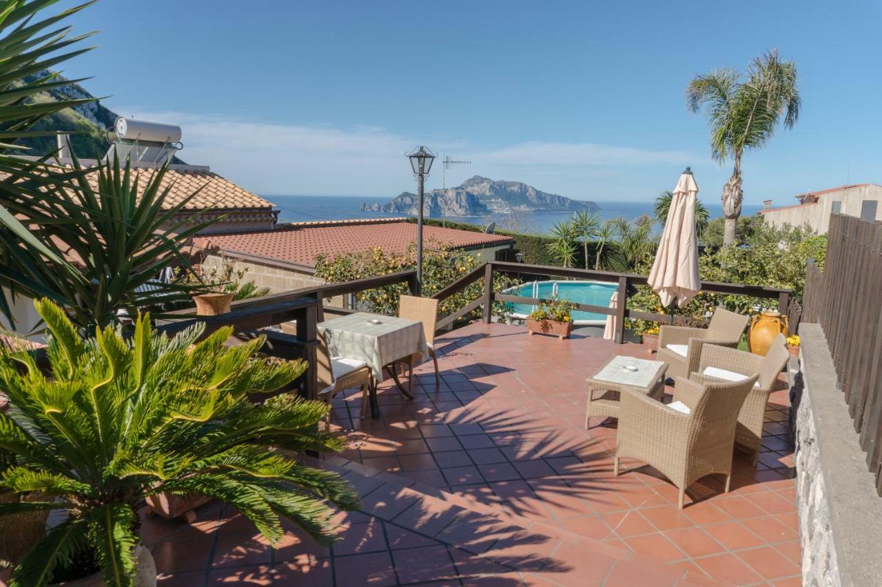 The Garden On Capri Villa Massa Lubrense Exterior foto